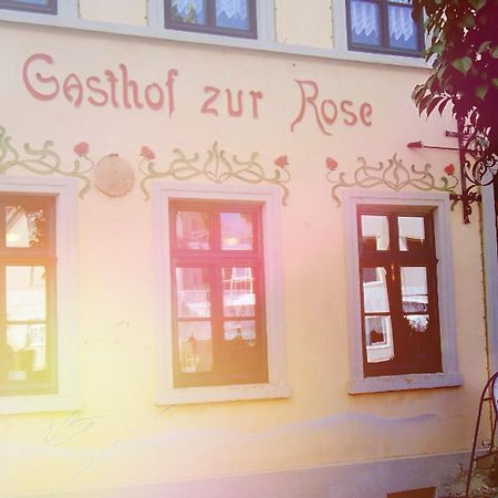 Gasthaus & Pension "Zur Rose" ワイマール エクステリア 写真